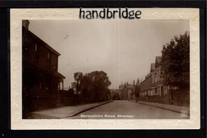 Chorley - Devonshire Road - real photographic postcard - Foto 1 di 1