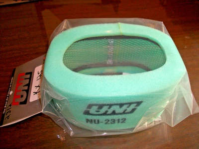 Kawasaki Air filter KX125 UNI with Mesh Screen NU-2312 1974 1975 1976 10013-041 - Image 1 of 4