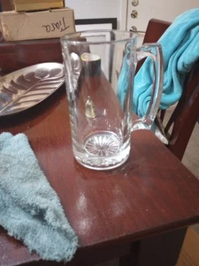Heavy Extra Large Glass Beer Mug Stein 32 oz., 8” Tall - Picture 1 of 3