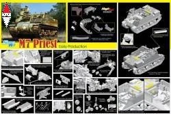 DRAGON 1/35 U.S. M7 PRIEST EARLY PRODUCTION - Immagine 1 di 2