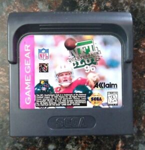 Sega Game Gear NFL Quarterback Club 96 (1995) Game Cartridge ONLY
