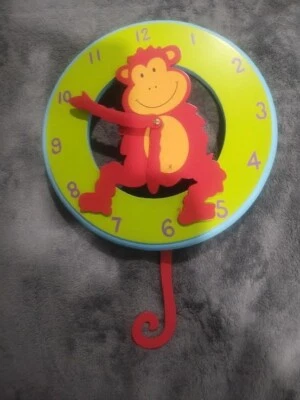 Reloj de Pared Mono Niños Niños Foto 1 de 3