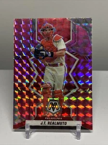 2022 Panini Mosaic Pink Camo Prizm #94 J.T. Realmuto Phillies - Picture 1 of 2
