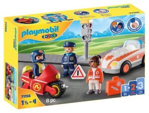 Playmobil Playset Playmobil 71156 1.2.3 Day To Day Heroes 8 Pieces UHD NEW