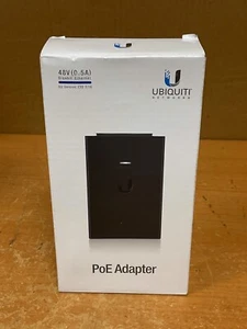 Inyector Ubiquiti 48V 0.5A Gigabit Ethernet POE - Adaptador de enchufe UE - Imagen 1 de 4