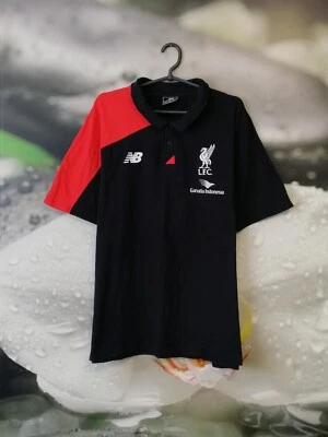 Camiseta de fútbol de entrenamiento Liverpool 2015 - 2016 polo New Balance talla 2XL Foto 1 de 4