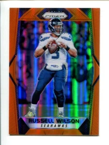 Panini Prizm Orange Prizm #127 2017 - Russell Wilson/275 🏈 - Imagen 1 de 2