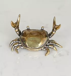 Copper Crab Ornament New Tea Table Copper Crafts - Picture 1 of 4
