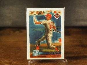 2021 Topps x Spotlight 70 WILL CLARK by Andy Friedman Base card TEXAS RANGERS - Picture 1 of 2