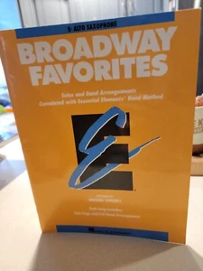 Broadway Favorites Solos and Band Arrangements Eb Alto Saxophone - Picture 1 of 4