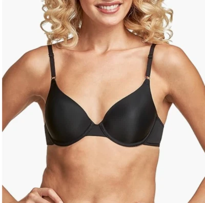 Maidenform Women's One Fab Fit Everyday Demi Underwire Bra Black Size 34A 00673 - Image 1 of 3