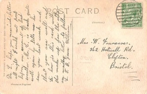 WW1 DUMB CANCEL Naval Security Markings Postmark Lawson Wood Postcard - Picture 1 of 2