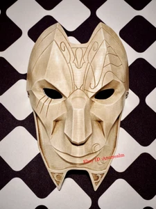 Gra League of Legends Khada Jhin Maski Cosplay Rekwizyty 1:1 Ręcznie robione - Zdjęcie 1 z 5