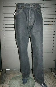 US 77 by BLUE SYSTEM Herren Jeans washed black Vintage 90er Jahre Baumwolle - Bild 1 von 6
