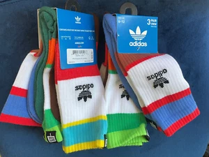 adidas Originals South Park Stan Kyle Cartman Crew Socks Colorblocked (3 Pairs) - Picture 1 of 2