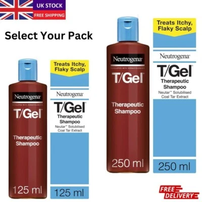 Neutrogena T/Gel Medicated Shampoo for Psoriasis, Dandruff & Itchy Scalp Hair