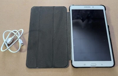 Планшет Samsung Tab 4 с чехлом - Изображение 1 из 2