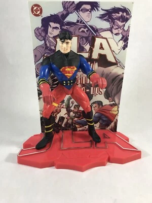 Superboy JLA DC Comics Connor Kent 1998  Action Figure Stand & Card - Image 1 of 4