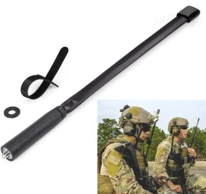 Dual Band VHF UHF Foldable CS Tactical Antenna for Wouxun Baofeng UV-5R BF-F8HP - Picture 1 of 12