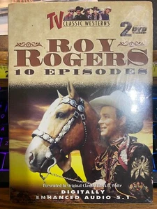 Roy Rogers Classic Westerns DVD Set 10 Episodes Digitally Enhanced Audio 5.1 - Picture 1 of 2