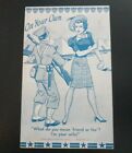 Ww 11 Vintage Military 1942 Comic / Cartoon Type Card ~ Ww2