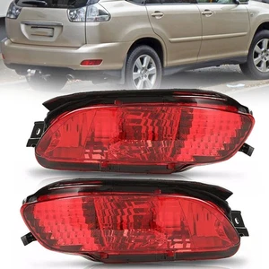 For Lexus RX330 RX350 2004-2009 Left+Right Pair Rear bumper Reflector Light Lamp - Picture 1 of 12