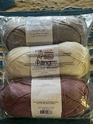 Premier Anti Piling Everyday Worsted Yarn 3 Ounces 100% Acrylic - Image 1 of 4