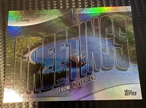 2025 Topps Disney Wonder-Greetings From-Neverland-GF-13 - Picture 1 of 2