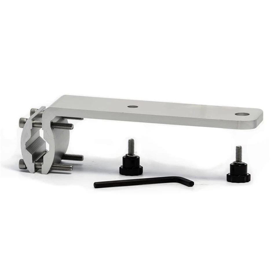 9" Arm Silver Semi-Universal Aluminum Barbeque Grill Mount - Image 1 of 1