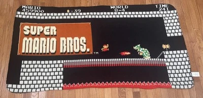 Culturefly Nintendo Super Mario Bros Manta polar Old School Mario Foto 1 de 3