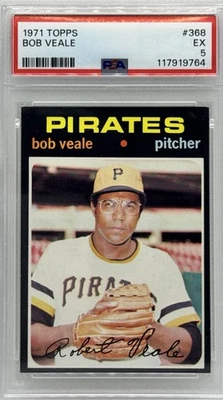 1971 Topps - Bob Veale #368 PSA5 - Image 1 of 2