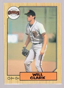 * 1987 O-Pee-Chee #361 - WILL CLARK (Rookie Card) - Picture 1 of 2