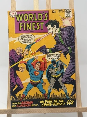 World's Finest Comics #177 DC Comics (1968) Joker Silver Age - Image 1 of 4