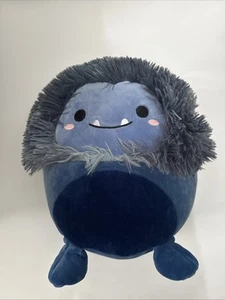 "Juguete coleccionable raro Squishmallows Dani Bigfoot Yeti 11"" azul marino nuevo con etiquetas" - Imagen 1 de 1