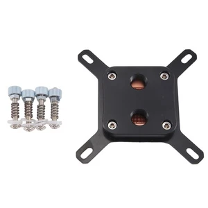 FüR  Computer CPU WasserküHlkopf Computer Wasser Kaltkopf, Schwarze Halteru1363 - Bild 1 von 8