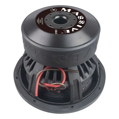 Subwoofer Massive Audio HIPPO H124X 4000 vatios 12" doble 4 ohmios 3" VC MEGA 2000 W RMS Foto 1 de 3