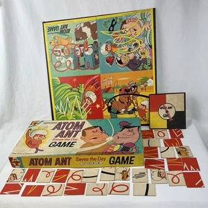 1966 ATOM ANT SAVES THE DAY Board Game Complete Hanna-Barbera by Transogram VTG - Picture 1 of 24