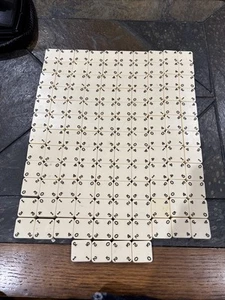 1978 Pressman Quad-Ominos Original Board Game Replacement Parts 124 Dominoes - Picture 1 of 5