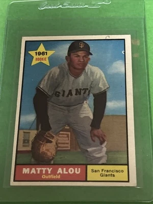 1961 Topps - Matty Alou #327 (RC) Foto 1 de 3
