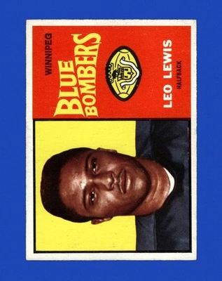 1964 Topps Cfl Set-Break # 78 Leo Lewis EX-EXMINT *GMCARDS* - Image 1 of 2