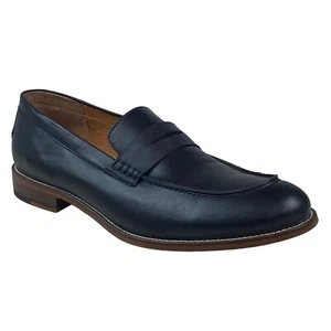 Penny Luck Men's 10 Morgan Penny Loafer Shoes Stealth Black - Picture 1 of 13