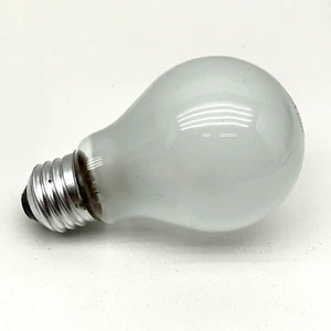 (6-Pack) Industrial 43A19/Frost Standard A19 43-Watt Lamp Light Bulb 43W 120V - Picture 1 of 9