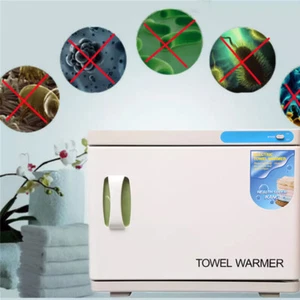 23 L Kompressenwärmer Kosmetik Handtuchwärmer mit UV-Sterilisation 70 °C 210 W - Afbeelding 1 van 7