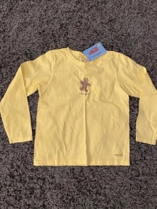 LIFE IS GOOD Child’s Gingerbread Man Girls Medium (10) Yellow L/S NWT - Picture 1 of 3