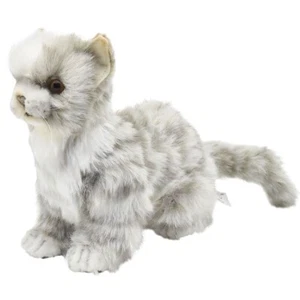 HANSA Gray Kitten 20 BH6493 NEW Realistic Plush Animals from JAPAN - Picture 1 of 10