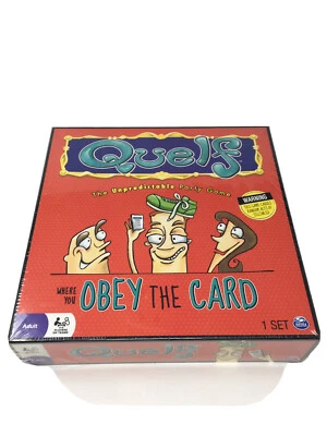 Quelf Board Party Game Spin Master Obey the Cards 2012 - Factory Sealed - Image 1 of 4