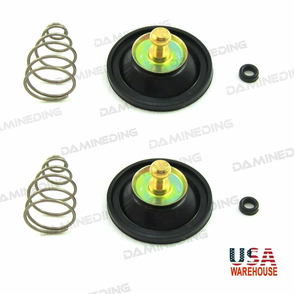 2 X Conjunto de Válvula de Corte de Ar Carburador CB400T CB450SC CM450A Estoque EUA - Imagem 1 de 4