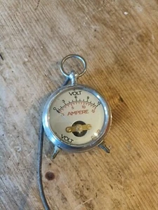 Vintage Hand Taschenuhr Voltmeter & Amperemeter (Bay3) - Bild 1 von 5