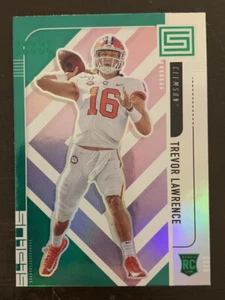 Trevor Lawrence 2021 Panini Chronicles Status Draft Picks #158 Green Rookie RC - Picture 1 of 2