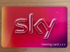 SKY FREESAT TV VIEWING CARD 